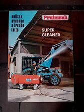 Brochure pratissoli pulitrice usato  Brescia