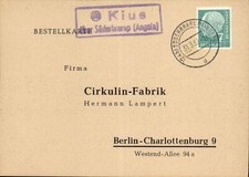 Postkarte landpoststempel kius gebraucht kaufen  Sulzbach/Saar