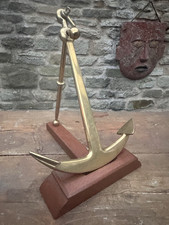 Vintage brass anchor for sale  LEEDS