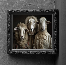 Victorian sheep family for sale  Hernando