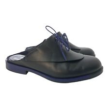 Navy leather lace for sale  GILLINGHAM