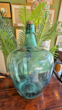 Antique green glass for sale  MALMESBURY