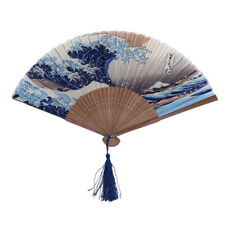 Silk hand fan for sale  Dayton