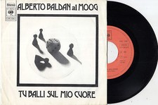 ALBERTO BALDAN AL MOOG TU BALLI SUL MIO CUORE RARE 1973 RECORD YUGOSLAVIA 7" PS comprar usado  Enviando para Brazil