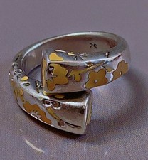 Jolie bague argent d'occasion  Monistrol-sur-Loire