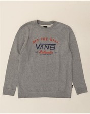 Moletom gráfico masculino VANS 14-15 anos GG cinza BL14 comprar usado  Enviando para Brazil