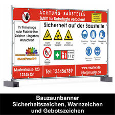 Bauzaunbanner bauzaunplane bau gebraucht kaufen  Orbis, Gauersheim, Mauchenheim