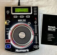 Usado, NUMARK NDX200 Profesional DJ Reproductor de CD de Mesa Plateado y Negro Probado Jog Wheel segunda mano  Embacar hacia Argentina