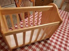 Magazine holder wooden for sale  High Point