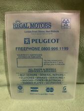 Peugeot clear universal for sale  BIRMINGHAM