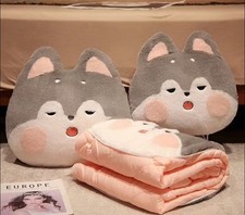 Husky shaped pillow for sale  El Monte