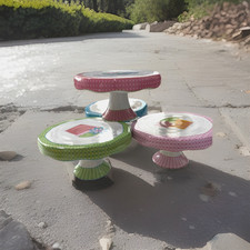 Conjunto de 4 suportes para cupcake para bolo doce Gracie mulher pioneira sem batatas fritas comprar usado  Enviando para Brazil