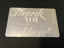 Nordstrom thank foil for sale  Wakefield
