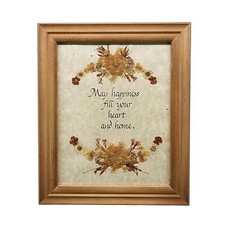 Vintage framed dried for sale  Dallas