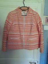 Veste graphique orange d'occasion  Bergues