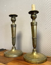 Paire bougeoirs époque d'occasion  Étang-sur-Arroux