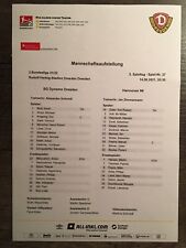 Aufstellung dynamo dresden gebraucht kaufen  Dresden