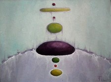 Quadro astratto pianeti usato Quadro astratto pianeti usato  Vercelli