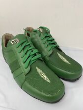 Sapato Oxford Masculino David Eden Couro Lagarto Stingray Genuíno Tamanho 11 Verde Raro comprar usado  Enviando para Brazil