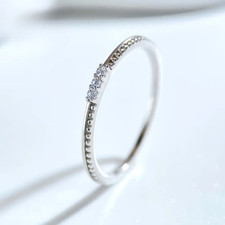 Bague fine argent d'occasion  Dijon
