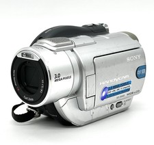 Usado, Câmera Filmadora Sony Handycam DCR-DVD405 Mini DVD TESTADO 3MP Largo LCD com DVD-R em Branco comprar usado  Enviando para Brazil