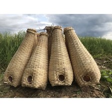 🌿 Armadilha de enguia de bambu artesanal - Artesanato tradicional tailandês - Decoração ecológica comprar usado  Enviando para Brazil