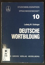 Deutsche wortbildung studienbi gebraucht kaufen  Koblenz