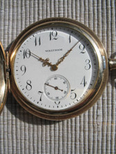 Waltham taschenuhr sprungdecke gebraucht kaufen  Reichenbach an der Fils