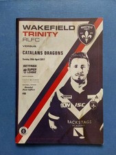 Wakefield trinity catalans for sale  BEVERLEY
