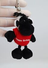 Vintage NICI Niemcy Owcza jagnięcina 4" Pluszowy brelok Happy Brithday! na sprzedaż  PL