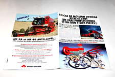 Prospectus tracteur massey d'occasion  Charolles