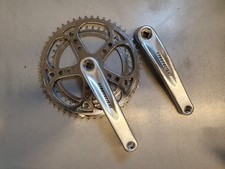 Stronglight shiny crankset for sale  CAMBRIDGE