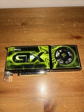 NVIDIA GeForce GTX 285 648M 1GB DDR3 Dual DVI PCIe GX-285X-ZW Clean comprar usado  Enviando para Brazil