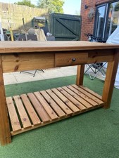 Solid pine butchers for sale  ALDERLEY EDGE