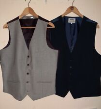 Men waistcoats blue for sale  MILTON KEYNES