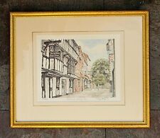 Framed signed limited for sale  ST. ALBANS