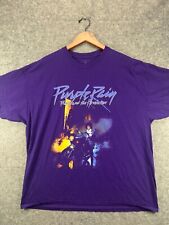 Prince Purple Rain Motocicleta Masculina 2XL Roxa Crew Gráfico 100% Algodão 1 comprar usado  Enviando para Brazil