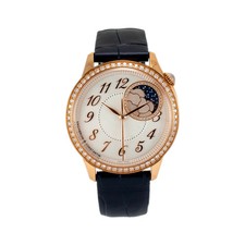 Usado, 2022 Vacheron Constantin Égérie 8005F 37MM Moonphase relógio de ouro rosa 18K diamante comprar usado  Enviando para Brazil