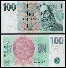 Czech republic 100 for sale  SWINDON