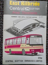 bus timetables for sale bus timetables for sale GLASGOW