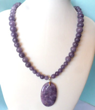 Collier jade violet d'occasion  Ollioules