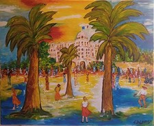 Art tableau acrylique d'occasion  Nice-