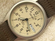 A unidade principal é o relógio masculino SEIKO Militar snx431 7S26-00D0 data do dia automático comprar usado  Enviando para Brazil