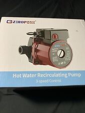 Bomba de recirculação de água quente de ferro fundido Zeropone, 110V/60Hz comprar usado  Enviando para Brazil