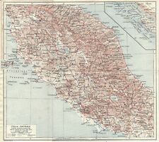 Italia centrale carta usato  Lecco