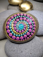 Spirale mandala stein gebraucht kaufen  Friedrichshafen
