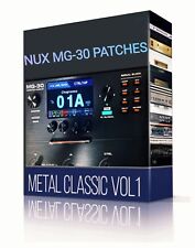 Patches / Parches NUX MG-30  METAL CLASSIC 1, usado comprar usado  Enviando para Brazil