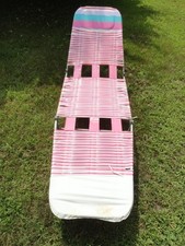 Vintage pink white for sale  Medway