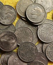 100 english halfcrowns for sale  BURNTWOOD