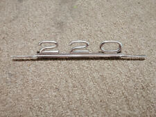 Mercedes 220 sigle d'occasion  Verrières-le-Buisson